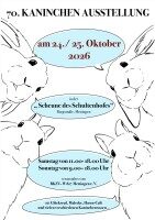 70. Kaninchenausstellung
