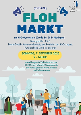 Flohmarkt an den KvG Schulen