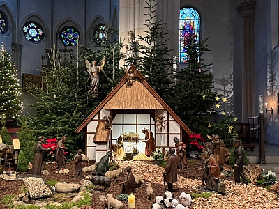 Krippenführung für Familien mit Kindern