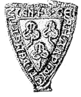 Erstes Abbild des Mettinger Wappen Erstes Abbild des Mettinger Wappen in Schildform