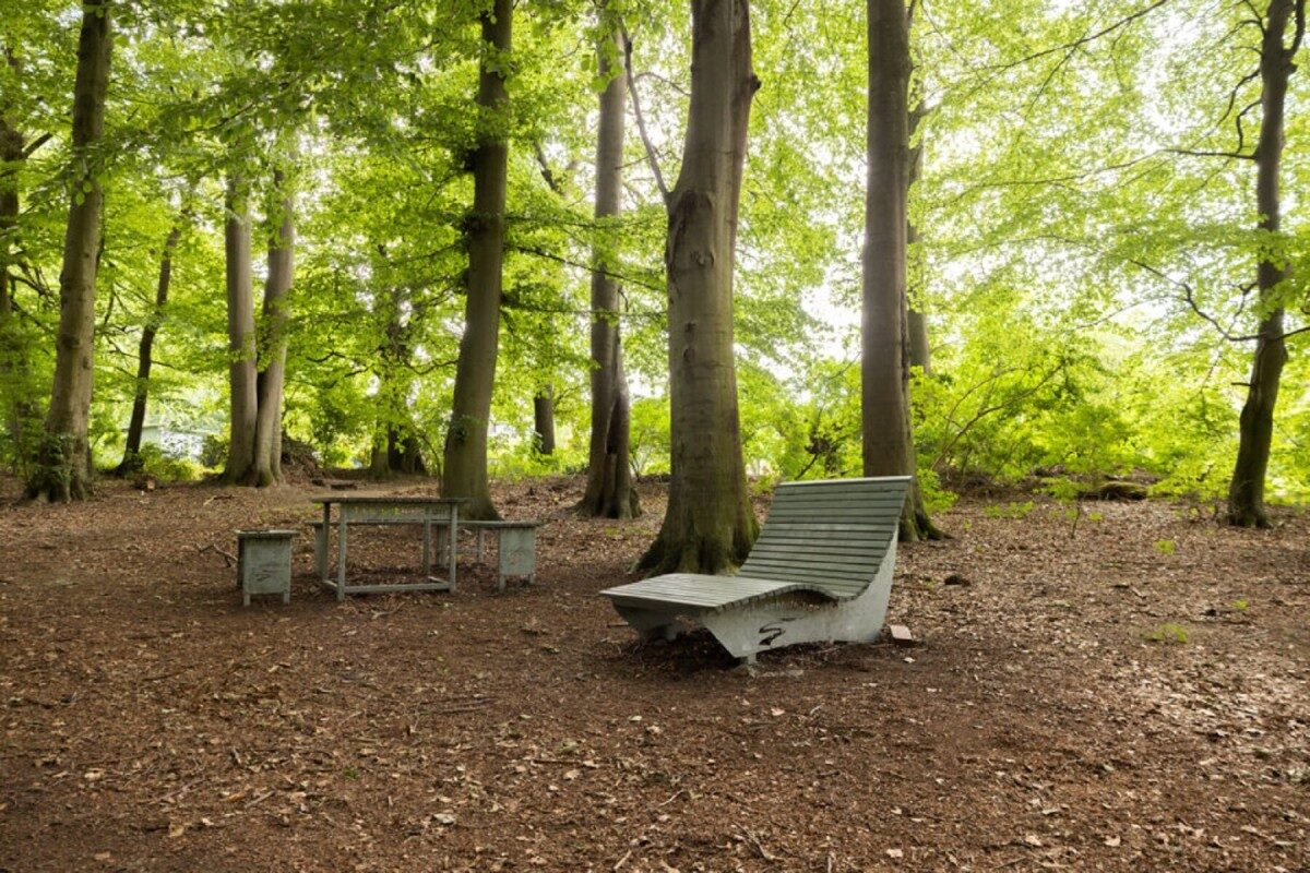 Rastplatz im Köllbachtal in Mettingen
