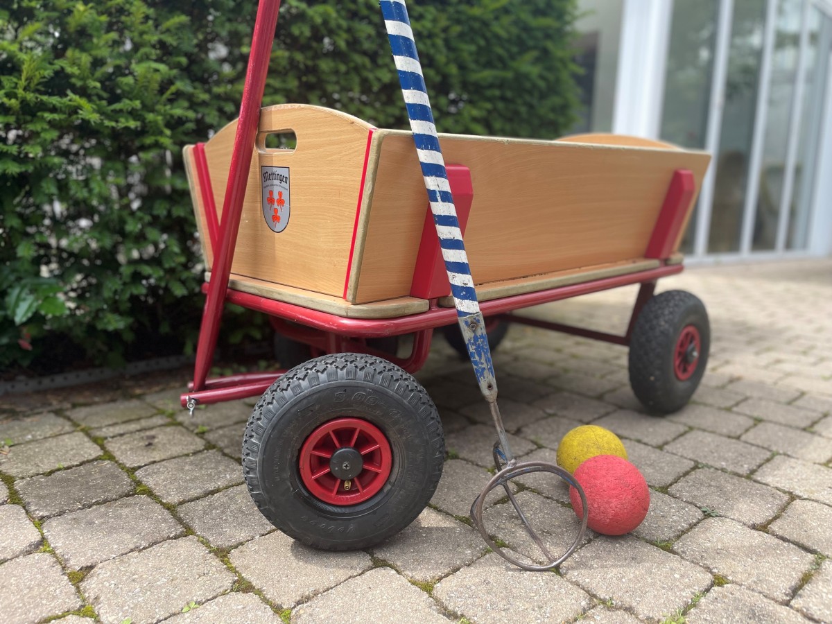 Boßelset_Bollerwagen
